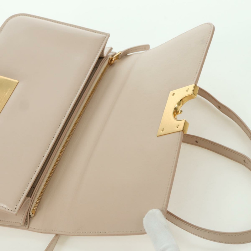 【日本直送】BOTTEGA VENETA 粉紅金色皮革單肩包 Auth bs34206A-19