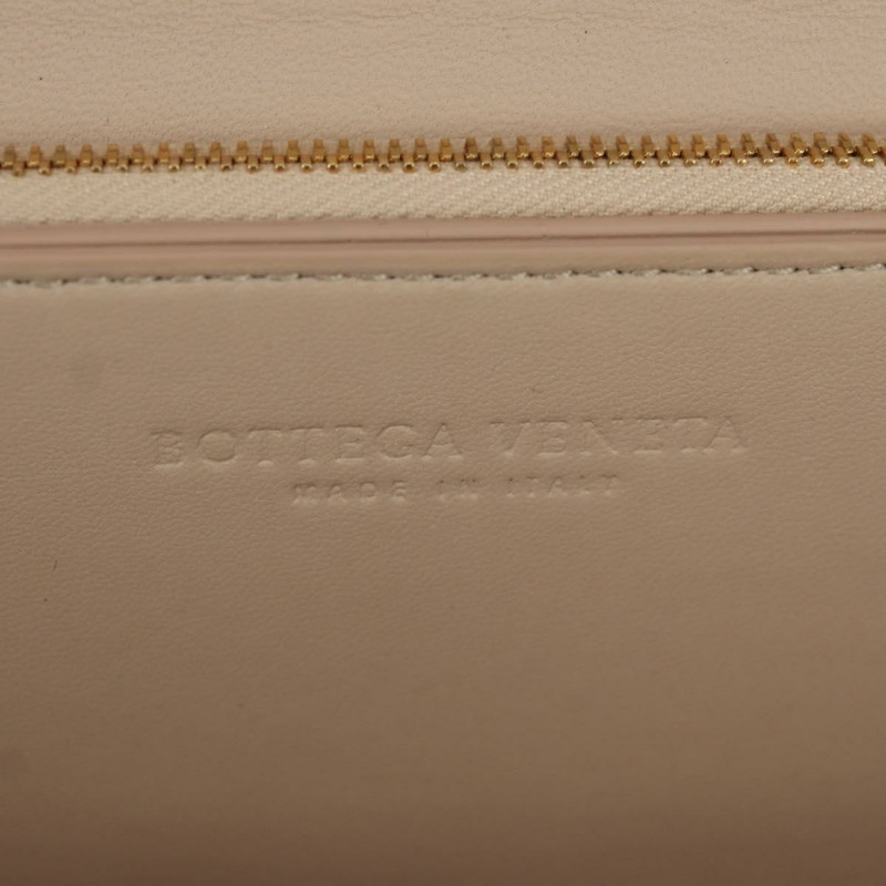 【日本直送】BOTTEGA VENETA 粉紅金色皮革單肩包 Auth bs34206A-20