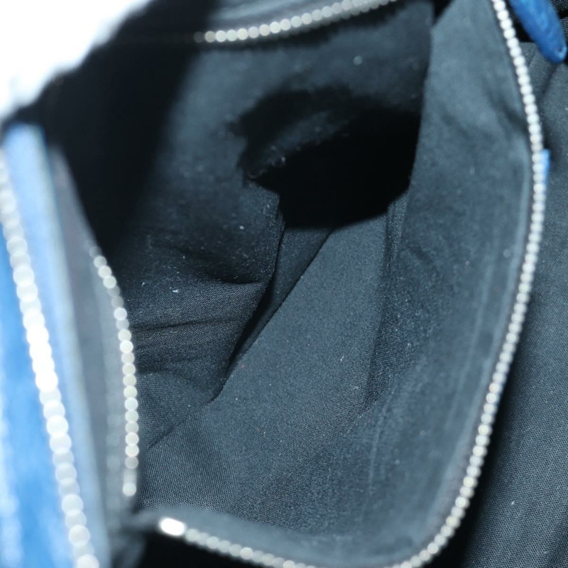 【日本直送】BALENCIAGA Giant City 手提包 皮革 2way 藍色銀色 258044 正品 ki6596SAM-25