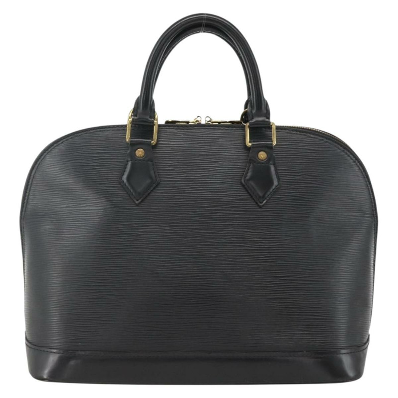 【日本直送】路易威登 Epi Alma 手提包 Noir 黑色 M52142 LV 正品 BAZ687A-1