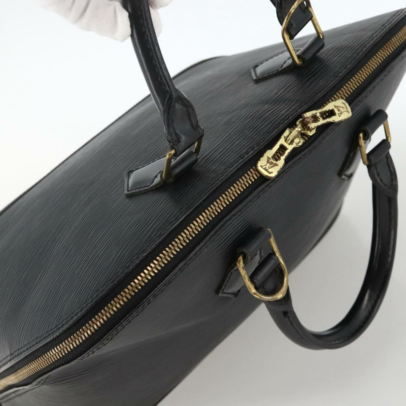 【日本直送】路易威登 Epi Alma 手提包 Noir 黑色 M52142 LV 正品 BAZ687A-5