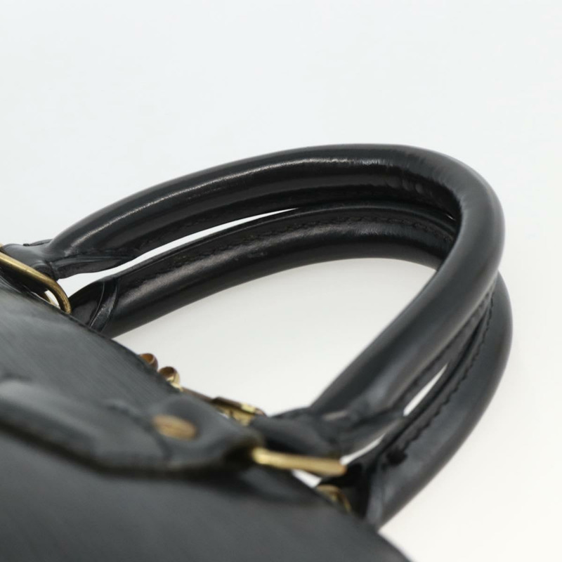 【日本直送】路易威登 Epi Alma 手提包 Noir 黑色 M52142 LV 正品 BAZ687A-7