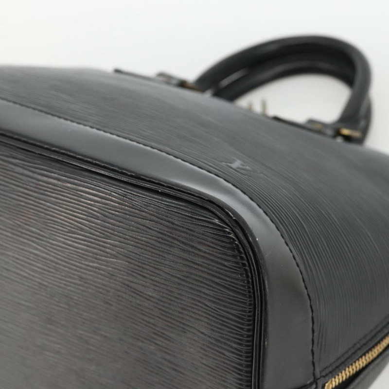 【日本直送】路易威登 Epi Alma 手提包 Noir 黑色 M52142 LV 正品 BAZ687A-8