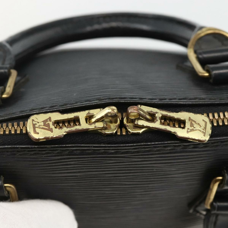 【日本直送】路易威登 Epi Alma 手提包 Noir 黑色 M52142 LV 正品 BAZ687A-9