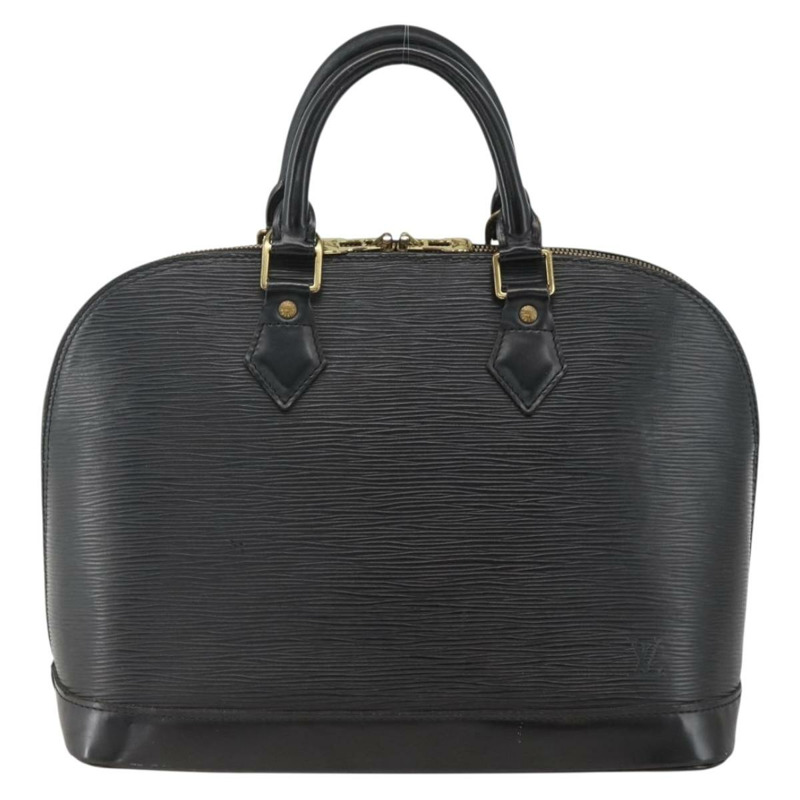 【日本直送】路易威登 Epi Alma 手提包 Noir 黑色 M52142 LV 正品 BAZ687A-12