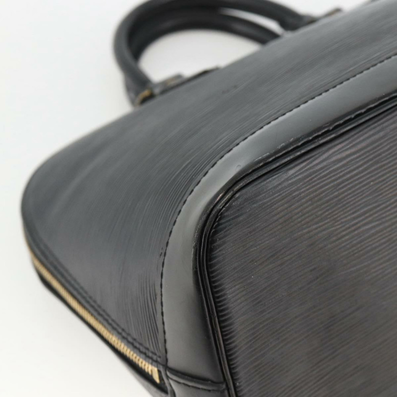 【日本直送】路易威登 Epi Alma 手提包 Noir 黑色 M52142 LV 正品 BAZ687A-13