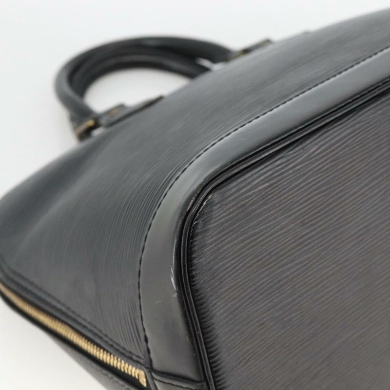 【日本直送】路易威登 Epi Alma 手提包 Noir 黑色 M52142 LV 正品 BAZ687A-15