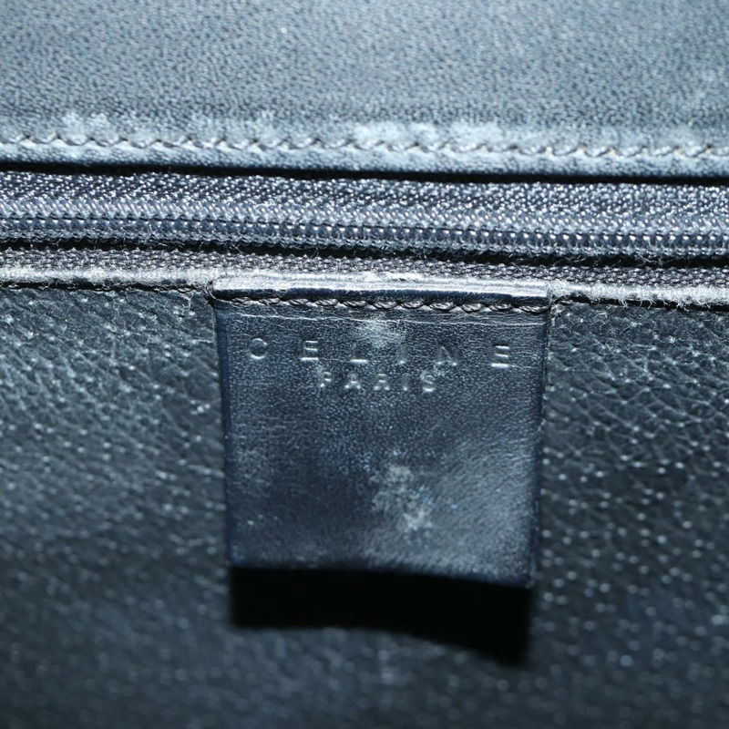 【日本直送】CELINE Macadam帆布手提包 PVC皮革 黑色金色 正品 BAZ800V-17