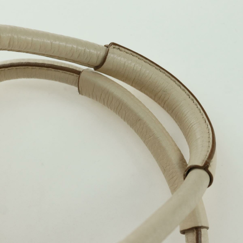 【日本直送】Chloe Paddington 手提包 皮革 象牙色 金色 銀色 正品 ARZ911SAV-7