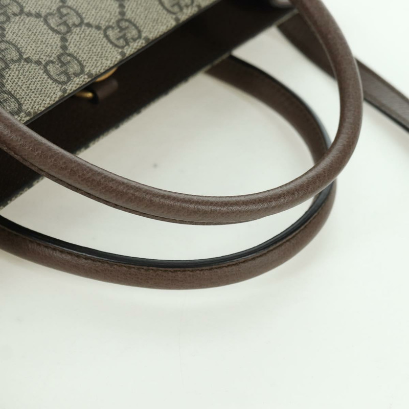 【日本直送】GUCCI GG Supreme 唐老鴨迪士尼聯名款 PVC 雙面米色 648134 正品 BAZ859SM-6