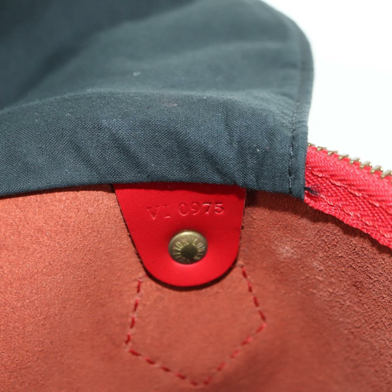 【日本直送】路易威登 Epi Speedy 35 手提包 卡斯蒂利亞紅 M42997 LV 正品 ARZ854V-10