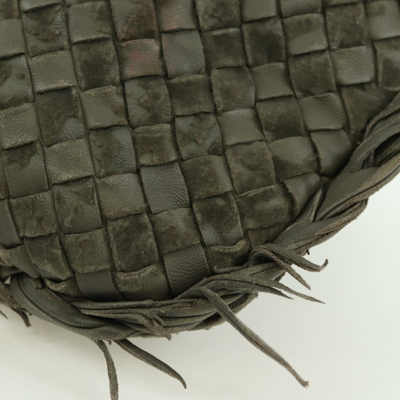 【日本直送】BOTTEGA VENETA INTRECCIATO 流浪漢單肩包皮革棕色正品 bs34211SAV-15