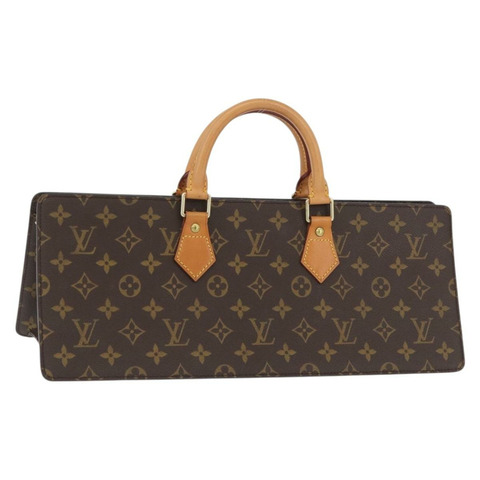 路易威登 Monogram Sac Triangle 手提包 M51360 LV Auth mr2234V