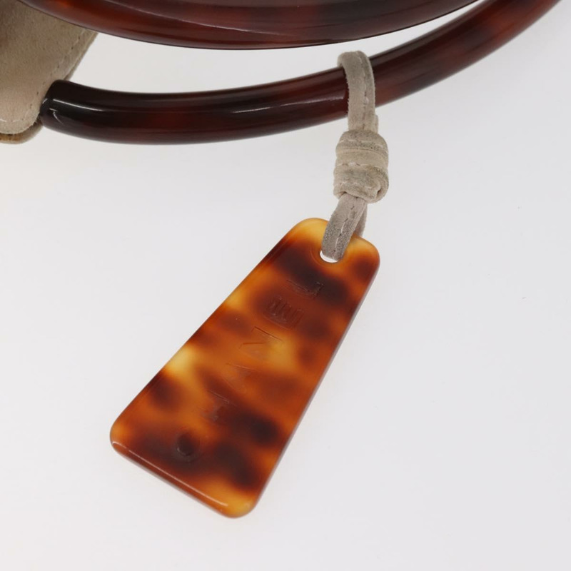 【日本直送】香奈兒 (CHANEL) 粉紅金CC標誌麂皮手提包，型號BAZ810A-9