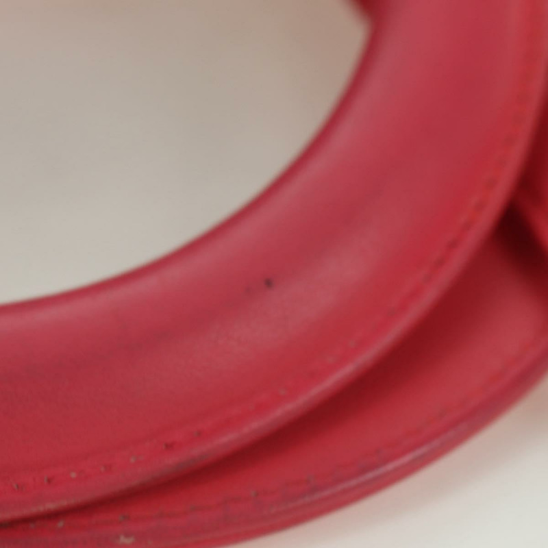 【日本直送】Christian Dior Canage Lady Dior 羊皮雙肩包，粉紅色/銀色，正品，貨號 174340SAV-7