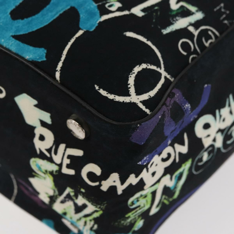 【日本直送】香奈兒新款旅遊系列尼龍包 夏威夷限量版 黑色 銀色 CC 標誌 正品 YKZ875A-15