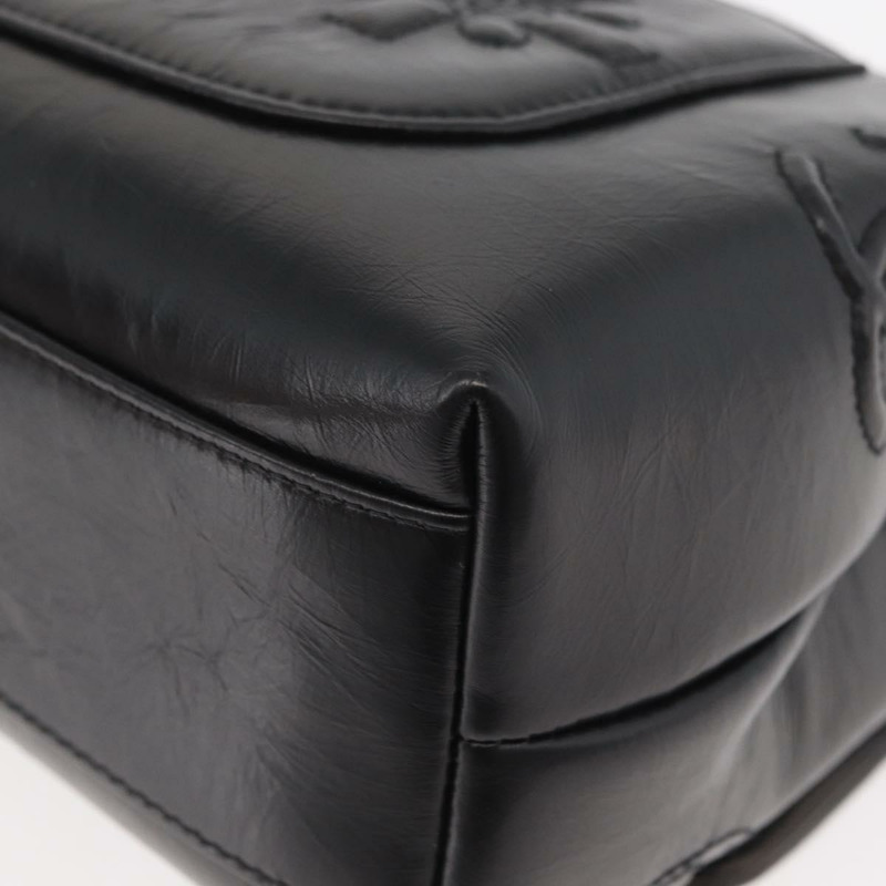 【日本直送】香奈兒山茶花鏈單肩背包，小牛皮材質，黑色，金色雙C標誌，正品編號BA11720SM-17