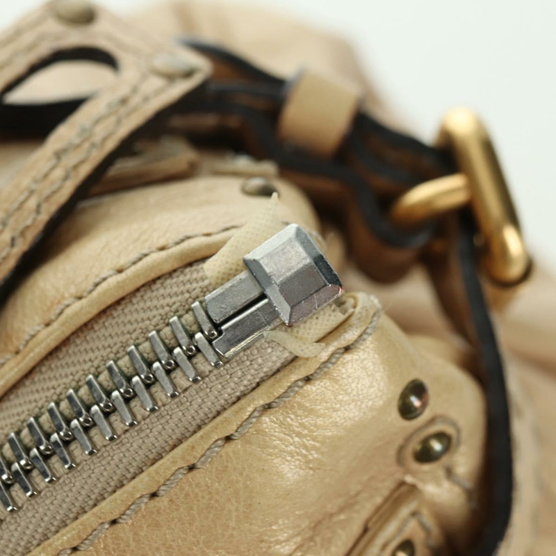 【日本直送】Chloe Paddington 手提包 皮革 金銀 正品 am11229V-8