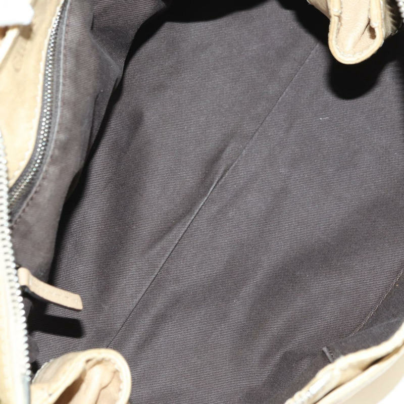 【日本直送】Chloe Paddington 手提包 皮革 金銀 正品 am11229V-9