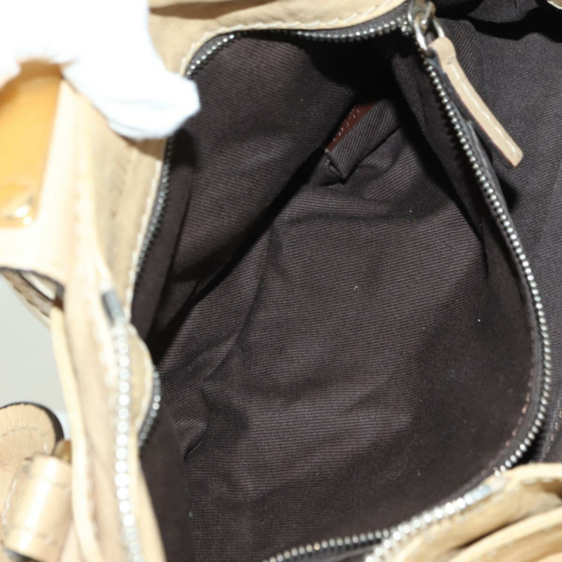 【日本直送】Chloe Paddington 手提包 皮革 金銀 正品 am11229V-24