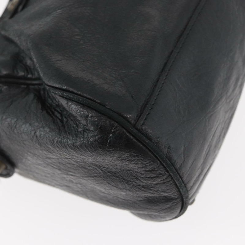 【日本直送】BALENCIAGA 迷你 Twiggy 手提包 皮革 兩用 黑色 138223 正品 am11284V-16