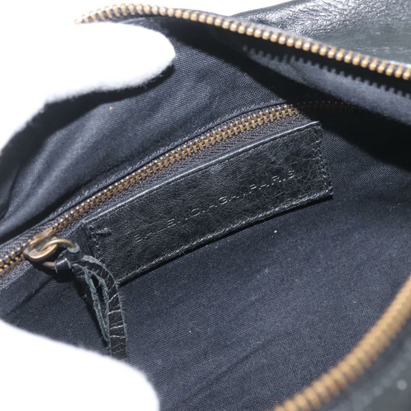 【日本直送】BALENCIAGA 迷你 Twiggy 手提包 皮革 兩用 黑色 138223 正品 am11284V-18