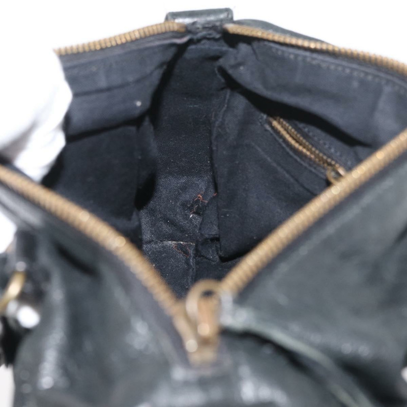 【日本直送】BALENCIAGA 迷你 Twiggy 手提包 皮革 兩用 黑色 138223 正品 am11284V-20