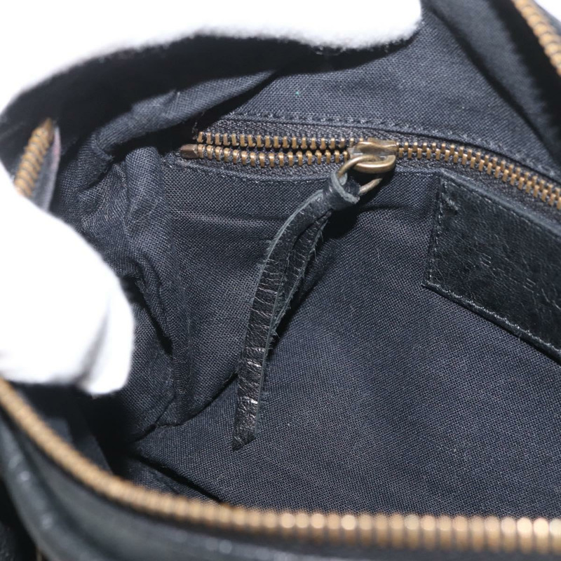 【日本直送】BALENCIAGA 迷你 Twiggy 手提包 皮革 兩用 黑色 138223 正品 am11284V-21