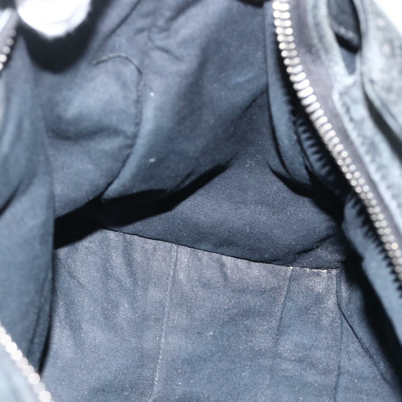 【日本直送】BALENCIAGA Giant City 手提包 皮革 2way 銀黑 235805 Auth am11276SAV-19