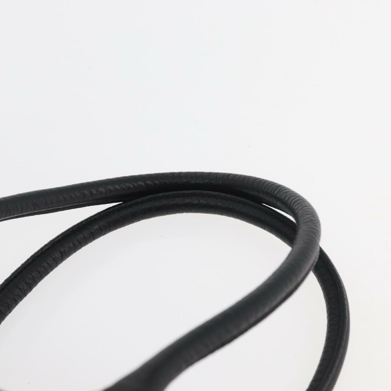 【日本直送】PRADA 手提包 皮革 黑色 金色 BR0090 正品 am11281V-7