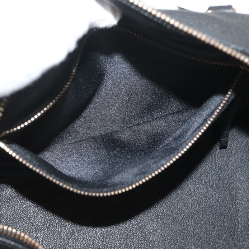 【日本直送】PRADA 手提包 皮革 黑色 金色 BR0090 正品 am11281V-21