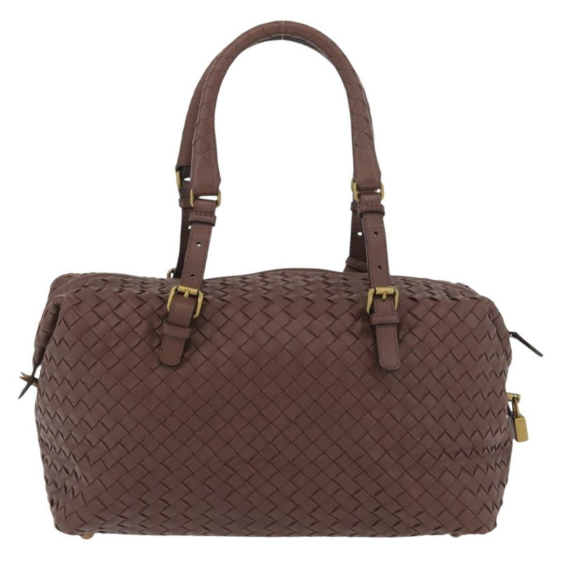 【日本直送】BOTTEGA VENETA INTRECCIATO 手袋 皮革 棕色 金色 173398 正品 yk20211SAV-1