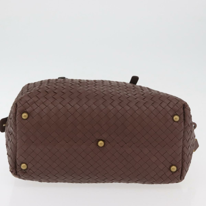 【日本直送】BOTTEGA VENETA INTRECCIATO 手袋 皮革 棕色 金色 173398 正品 yk20211SAV-4
