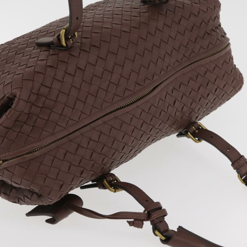 【日本直送】BOTTEGA VENETA INTRECCIATO 手袋 皮革 棕色 金色 173398 正品 yk20211SAV-5
