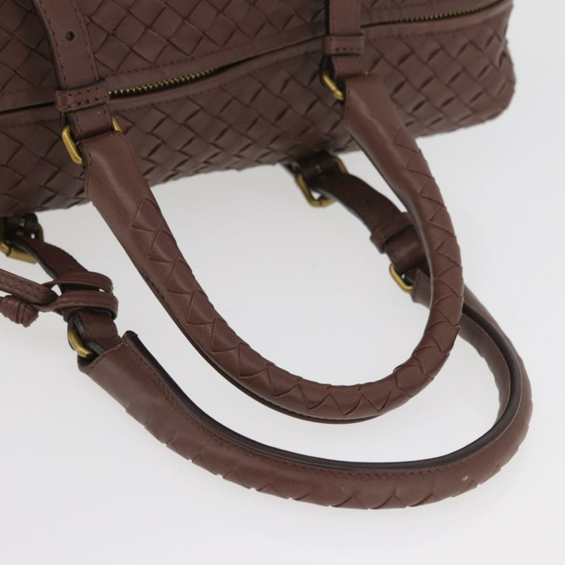 【日本直送】BOTTEGA VENETA INTRECCIATO 手袋 皮革 棕色 金色 173398 正品 yk20211SAV-6