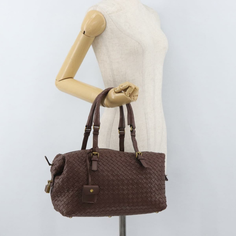 【日本直送】BOTTEGA VENETA INTRECCIATO 手袋 皮革 棕色 金色 173398 正品 yk20211SAV-24