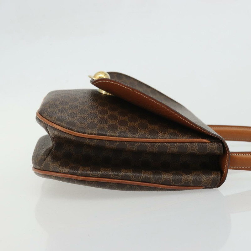 【日本直送】CELINE Macadam帆布星星球手提包 棕色金色 正品 YKZ830A-2