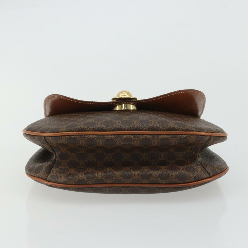 【日本直送】CELINE Macadam帆布星星球手提包 棕色金色 正品 YKZ830A-4