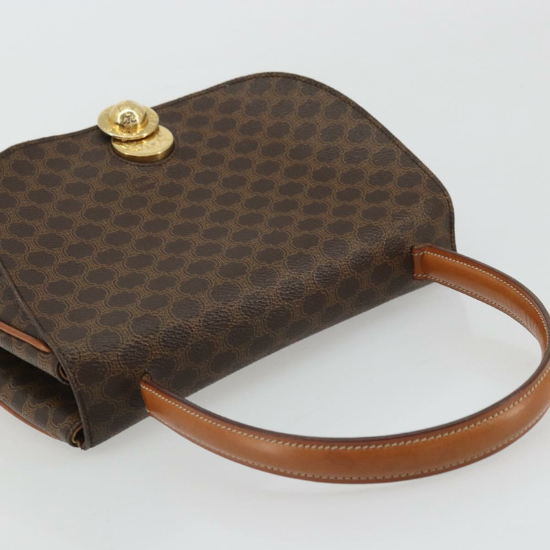 【日本直送】CELINE Macadam帆布星星球手提包 棕色金色 正品 YKZ830A-5