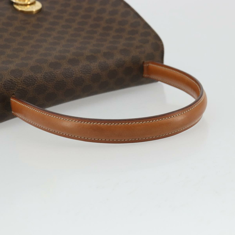 【日本直送】CELINE Macadam帆布星星球手提包 棕色金色 正品 YKZ830A-6