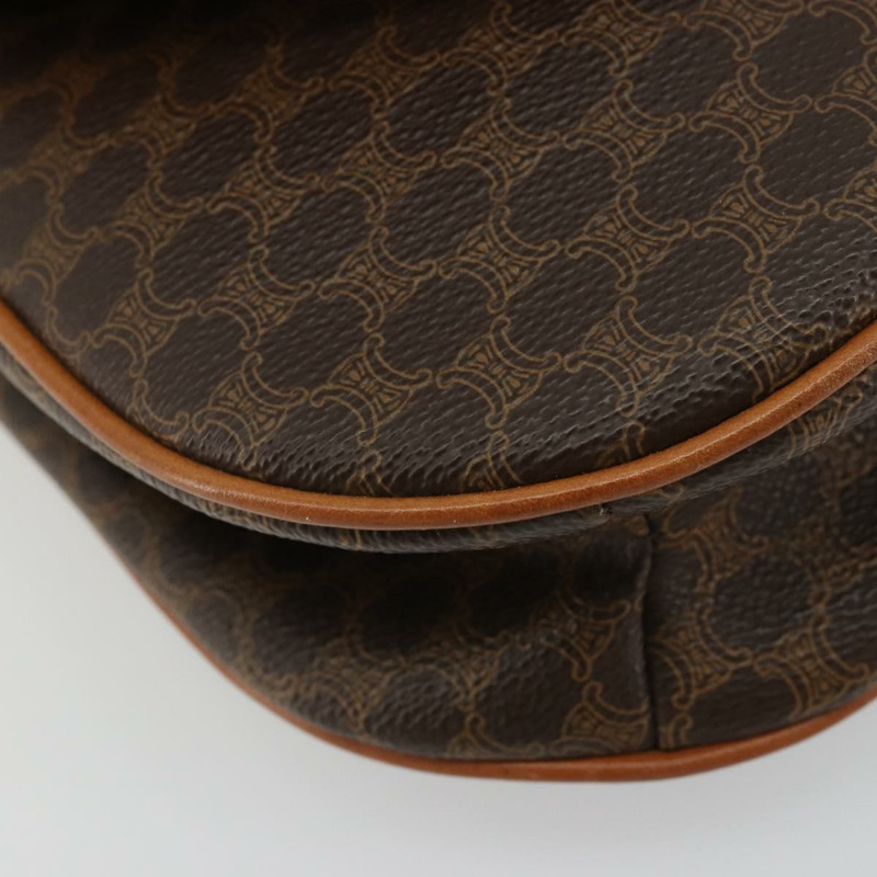 【日本直送】CELINE Macadam帆布星星球手提包 棕色金色 正品 YKZ830A-14