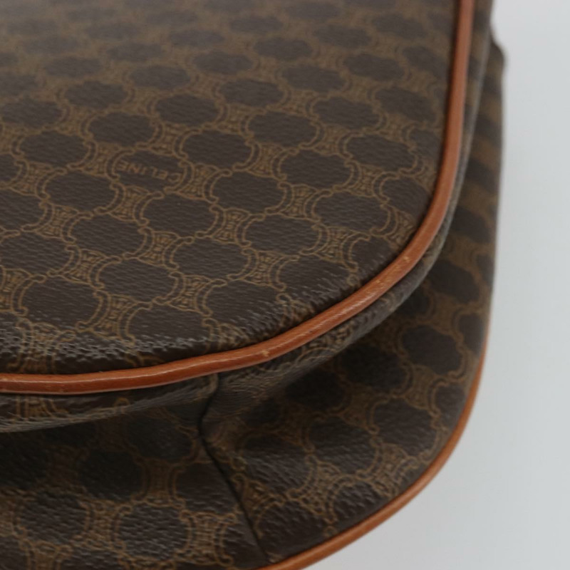 【日本直送】CELINE Macadam帆布星星球手提包 棕色金色 正品 YKZ830A-15