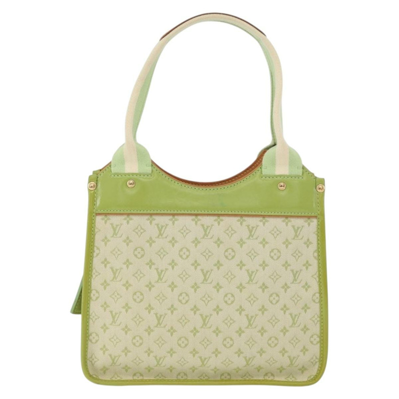 【日本直送】路易威登 Monogram Mini Sac Catline 手袋 杏仁綠 M92931 LV 正品 172339V-1