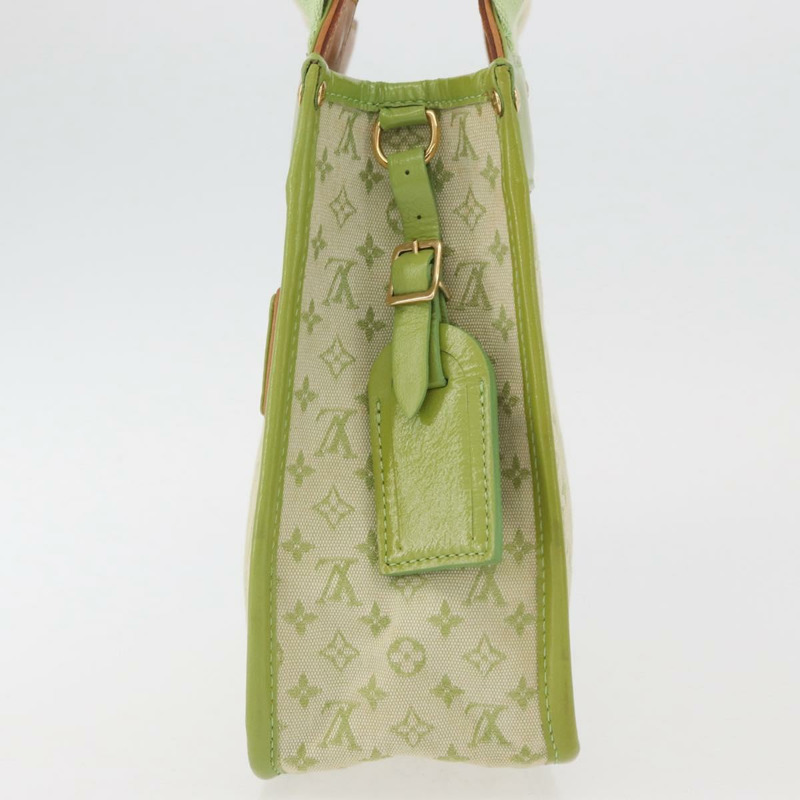 【日本直送】路易威登 Monogram Mini Sac Catline 手袋 杏仁綠 M92931 LV 正品 172339V-2