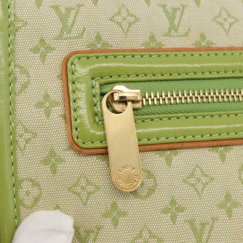 【日本直送】路易威登 Monogram Mini Sac Catline 手袋 杏仁綠 M92931 LV 正品 172339V-16