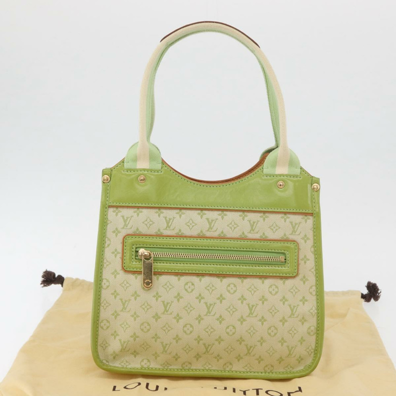 【日本直送】路易威登 Monogram Mini Sac Catline 手袋 杏仁綠 M92931 LV 正品 172339V-24