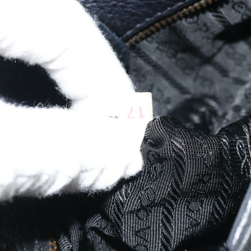 【日本直送】PRADA 單肩包 尼龍皮革 黑色 金色 正品 YKZ1603A-11