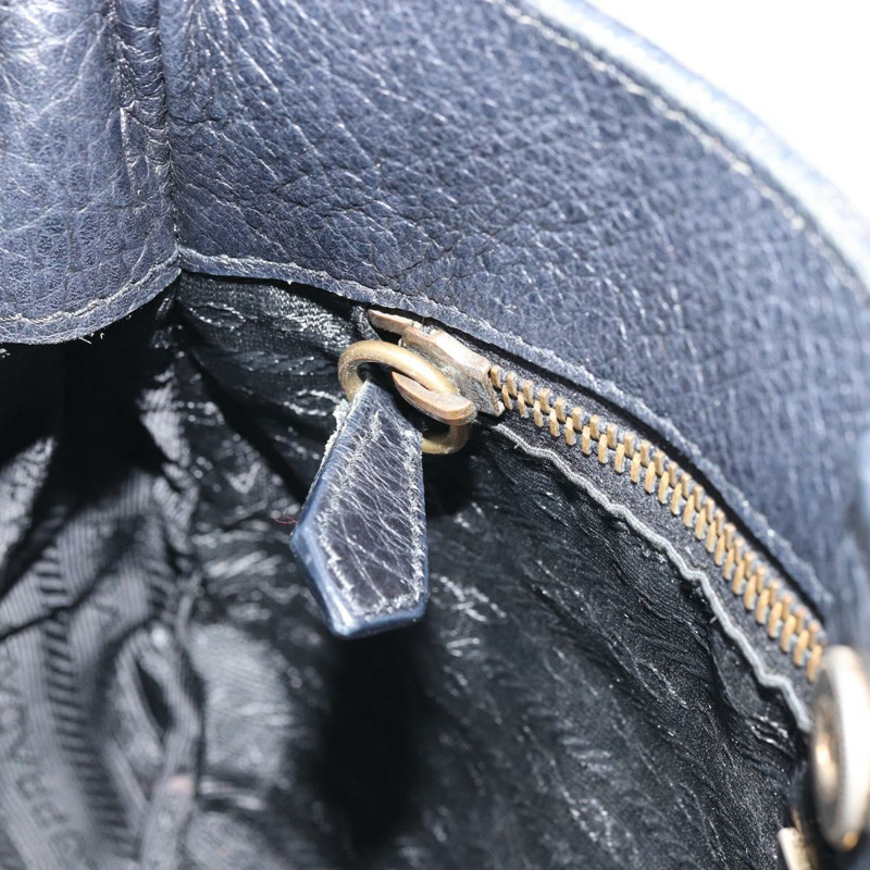 【日本直送】PRADA 單肩包 尼龍皮革 黑色 金色 正品 YKZ1603A-21