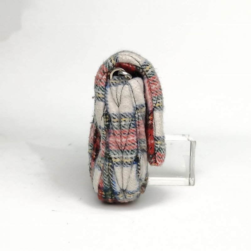 MIU MIU 拼色毛呢woc肩背包-3