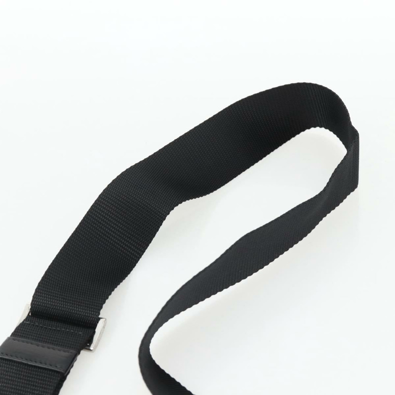 【日本直送】PRADA 單肩包 尼龍 黑色 銀色 正品 YKZ1585A-7